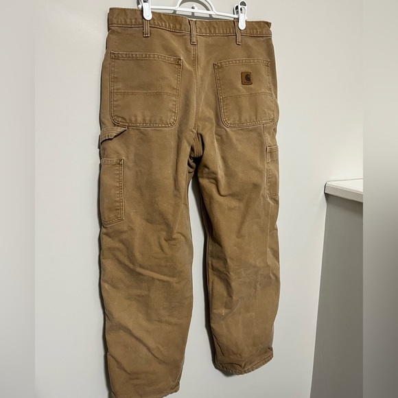 Carhartt Other - Carhartt Dungaree Fit Pants Flannel Lined